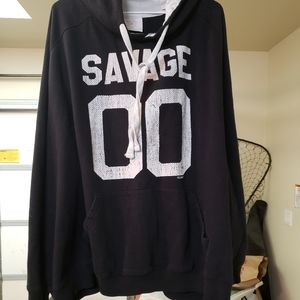 "Savage 00" big man's sweater ghast 3XL